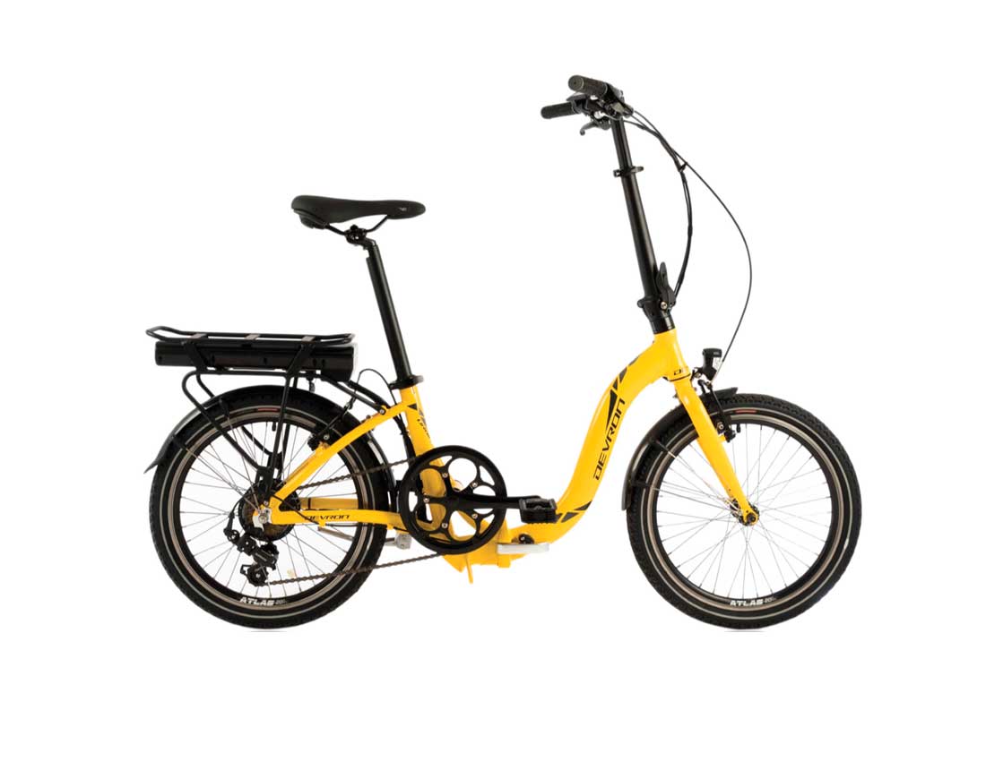 Bicicleta eléctrica plegable Devron 20124